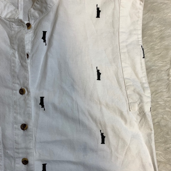 Alternative Lady Liberty button down dress Medium - Picture 8 of 8